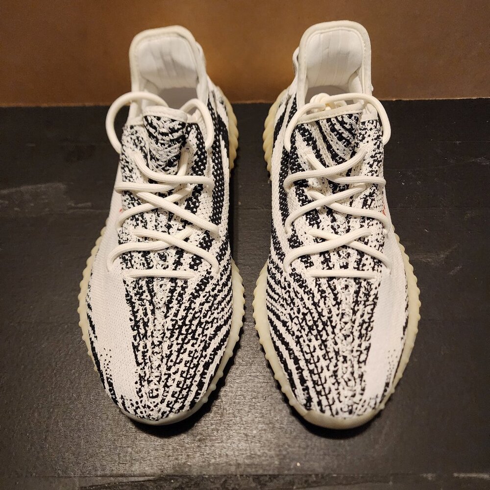Adidas Yeezy Boost 350 V2. " Zebra".  Sz: US 10. NWB